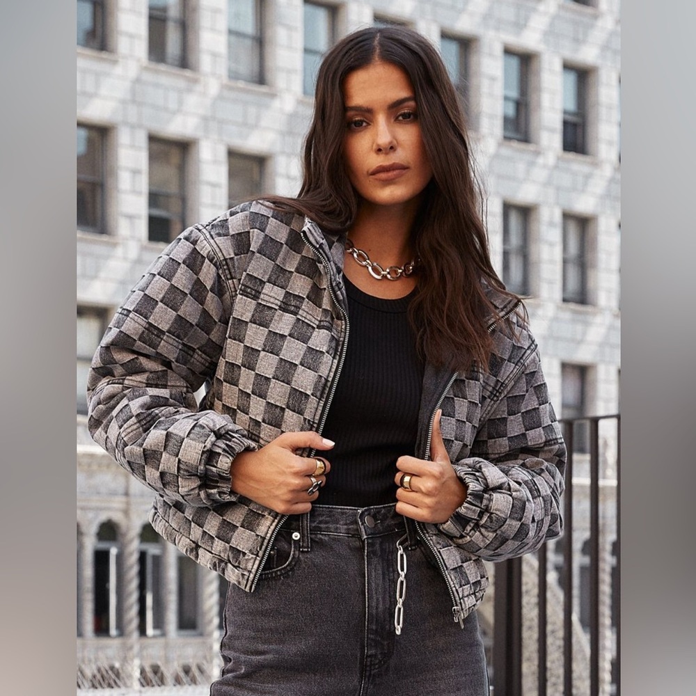 12th Tribe Rookie Checkered Cloud Jacket